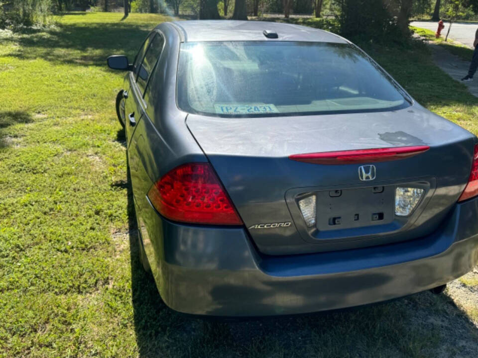 2007 Honda Accord for sale at Livefast Motorsports LLC in Durham, NC