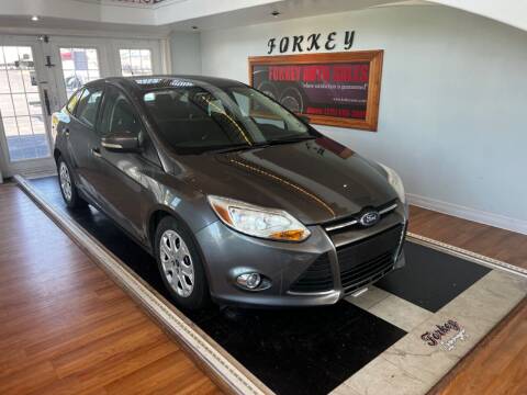 2012 Ford Focus for sale at Forkey Auto & Trailer Sales in La Fargeville NY