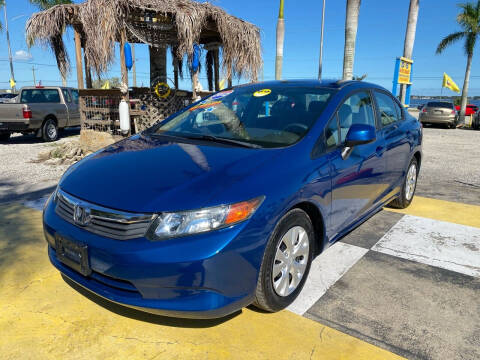 2012 Honda Civic for sale at D&S Auto Sales, Inc in Melbourne FL