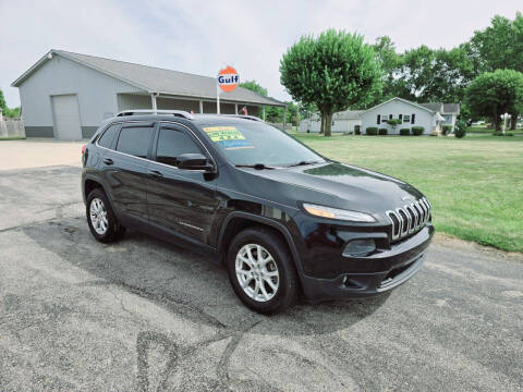 2014 Jeep Cherokee for sale at CALDERONE CAR & TRUCK in Whiteland IN