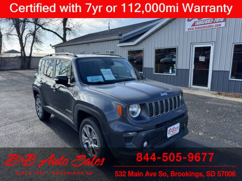 2022 Jeep Renegade for sale at B & B Auto Sales in Brookings SD