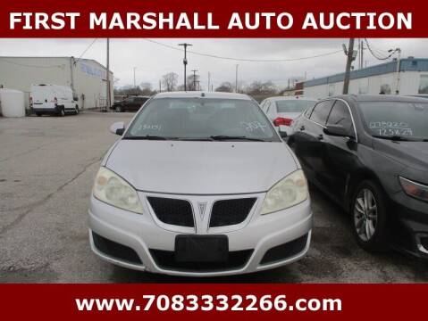 2009 Pontiac G6 for sale at First Marshall Auto Auction in Harvey IL