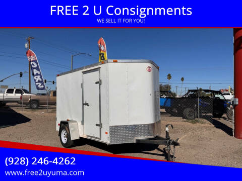 2013 Wells Cargo 6x10 Enclosed Trailer