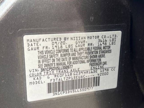 2020 Nissan Kicks SR