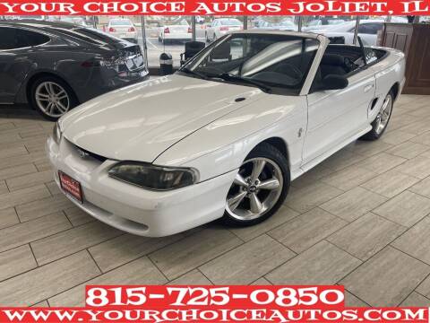 1995 Ford Mustang for sale at Your Choice Autos - Joliet in Joliet IL