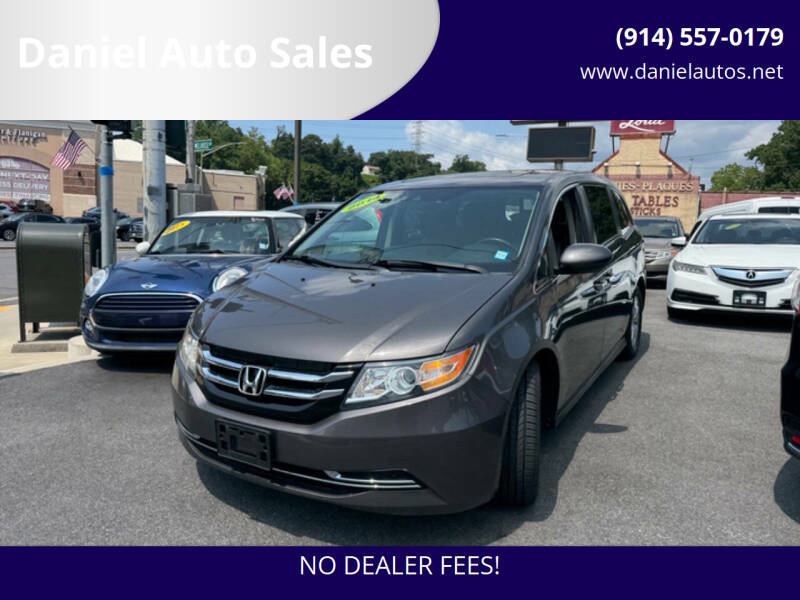 2014 Honda Odyssey for sale at Daniel Auto Sales in Yonkers NY