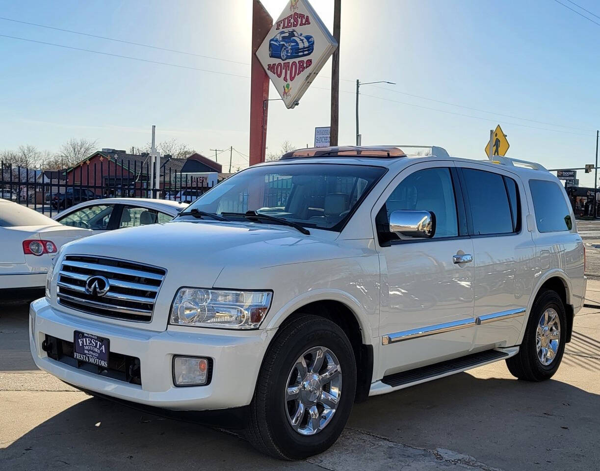 2004 INFINITI QX56 for sale at FIESTA MOTORS in Amarillo, TX