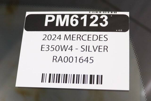 2024 Mercedes-Benz E-Class E 350 4MATIC