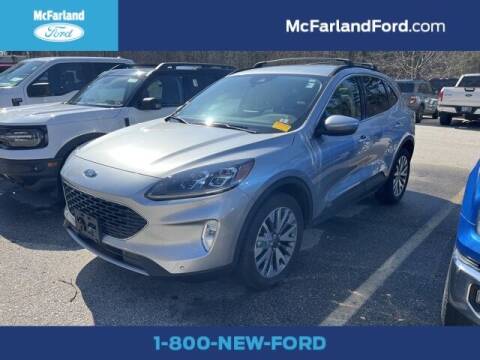 2022 Ford Escape for sale at MC FARLAND FORD in Exeter NH