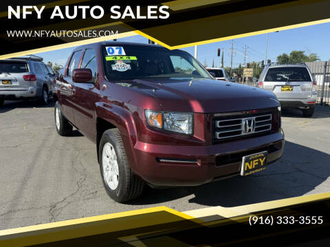 2007 Honda Ridgeline for sale at NFY AUTO SALES in Sacramento CA