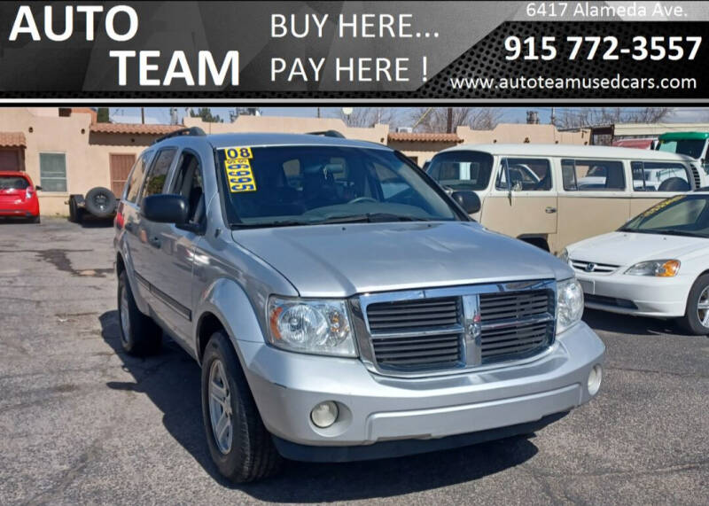 2008 Dodge Durango for sale at AUTO TEAM in El Paso TX