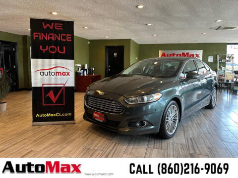 2015 Ford Fusion for sale at AutoMax in West Hartford CT