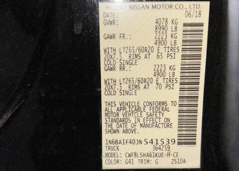 2018 Nissan Titan XD SL