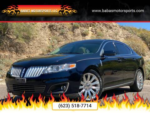 2009 Lincoln MKS for sale at Baba's Motorsports, LLC in Phoenix AZ