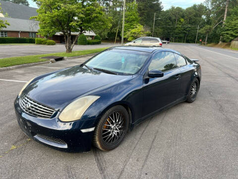 2004 Infiniti G35 for sale at Global Imports of Dalton LLC in Dalton GA