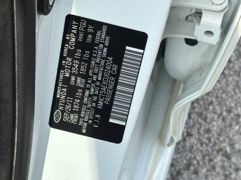 2012 Hyundai Accent GS