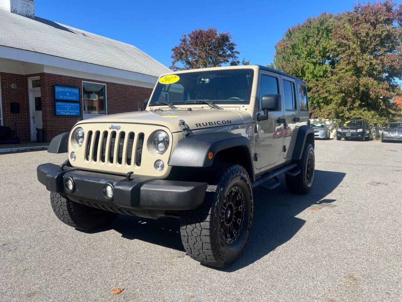 2017 Jeep Wrangler Unlimited for sale at Kinsman Auto Sales in North Andover, MA