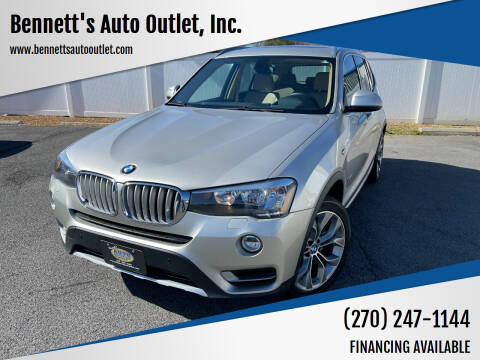 2017 BMW X3 for sale at Bennett's Auto Outlet, Inc. in Mayfield KY