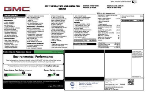 2022 GMC Sierra 2500HD