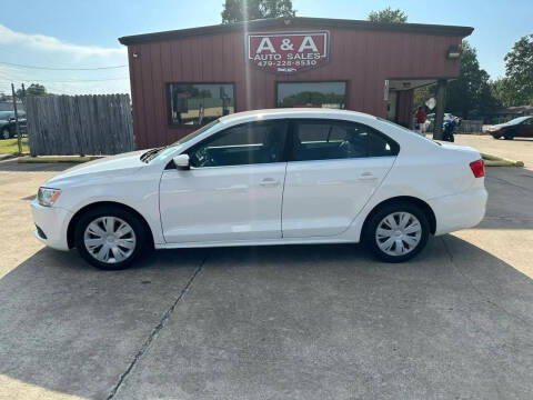 2013 Volkswagen Jetta for sale at A & A Auto Sales in Fayetteville AR
