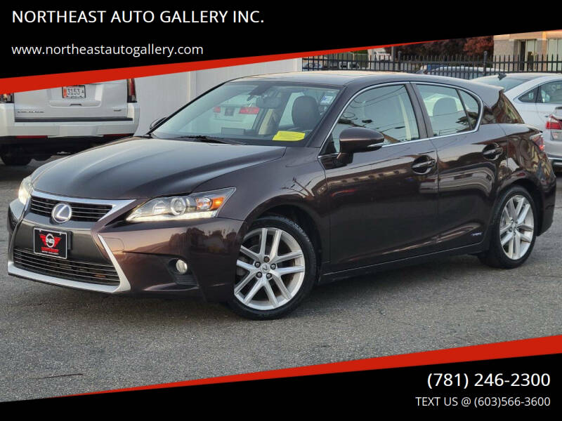 2014 Lexus CT 200h for sale at NORTHEAST AUTO GALLERY INC. in Wakefield MA