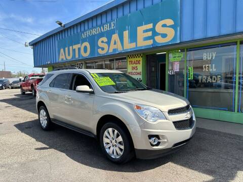 2011 Chevrolet Equinox for sale at Affordable Auto Sales of Michigan in Pontiac MI