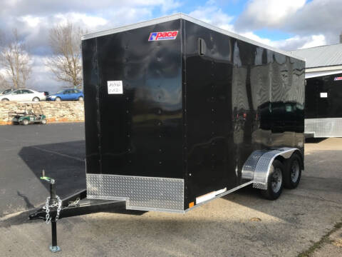 2022 Pace American 7x14 V-Nose 7K Tandem Axle