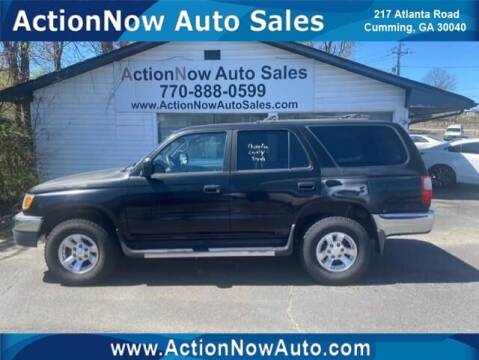 2000 Toyota 4Runner for sale at ACTION NOW AUTO SALES in Cumming GA