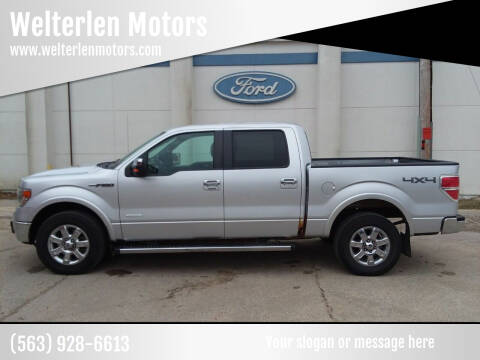 2013 Ford F-150 for sale at Welterlen Motors in Edgewood IA