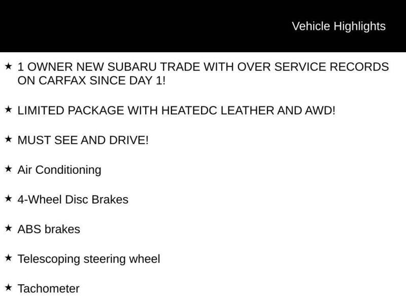 2016 Subaru Outback 2.5i Limited