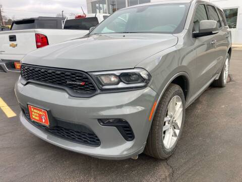 2021 Dodge Durango for sale at RABIDEAU'S AUTO MART in Green Bay WI