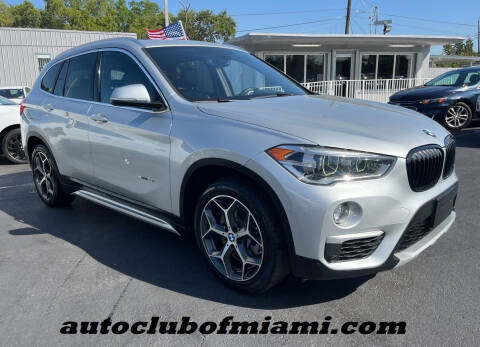 2018 BMW X1 for sale at AUTO CLUB OF MIAMI, INC in Miami FL