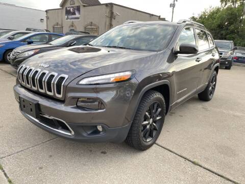 2015 Jeep Cherokee for sale at Auto 4 wholesale LLC in Parma OH