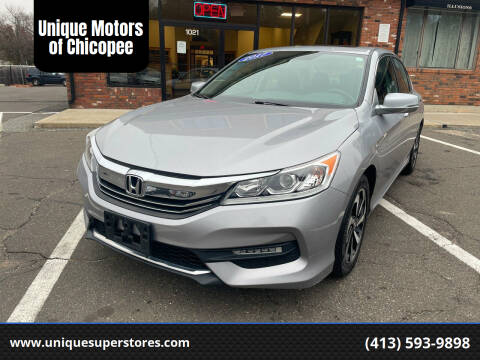 2017 Honda Accord for sale at Unique Motors of Chicopee in Chicopee MA