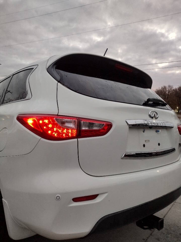 2013 INFINITI JX35 for sale at AK Used Auto Sales LLC in Omaha, NE