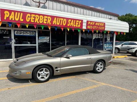 2002 Pontiac Firebird for sale at Paul Gerber Auto Sales in Omaha NE