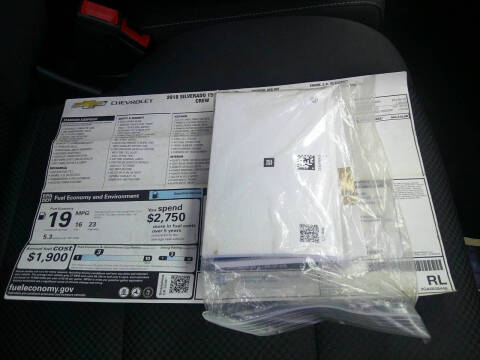 2018 Chevrolet Silverado 1500 LT