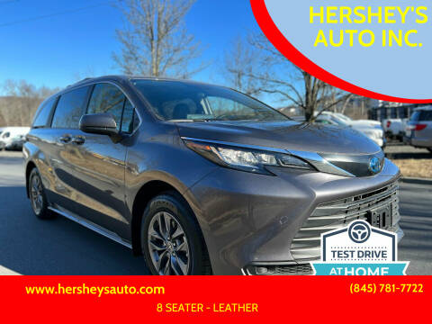 2023 Toyota Sienna for sale at HERSHEY'S AUTO INC. in Monroe NY