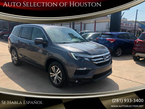 2017 Honda Pilot for sale at Auto Selection of Houston in Houston TX