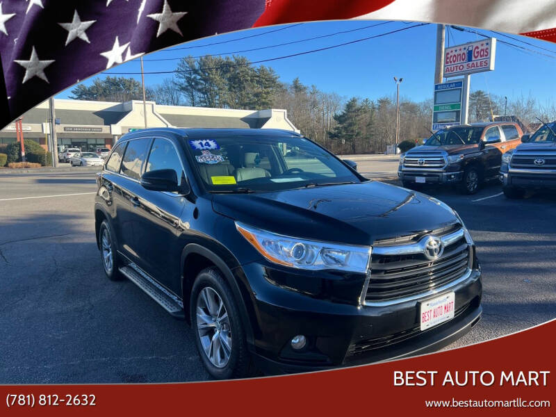 2014 Toyota Highlander for sale at Best Auto Mart in Weymouth MA