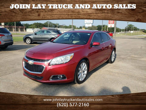 2014 Chevrolet Malibu for sale at John Lay Truck and Auto Sales in Independence KS