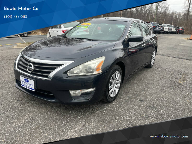 2015 Nissan Altima for sale at Bowie Motor Co in Bowie MD