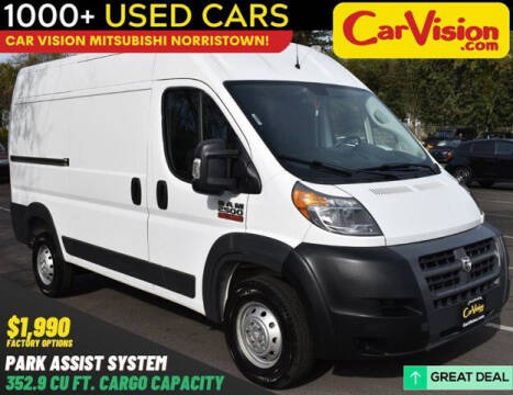 2018 RAM ProMaster for sale at Car Vision Mitsubishi Norristown in Norristown PA
