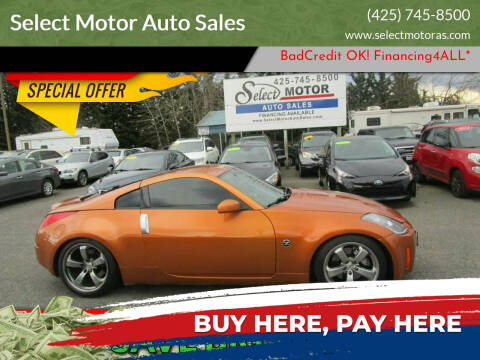 2003 Nissan 350Z for sale at Select Motor Auto Sales in Lynnwood WA