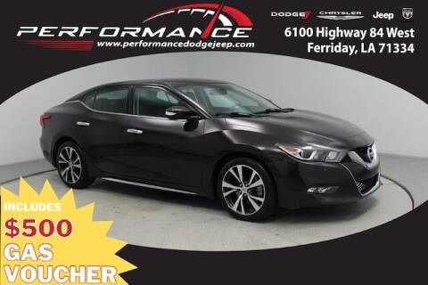 2016 Nissan Maxima for sale at Auto Group South - Performance Dodge Chrysler Jeep in Ferriday LA