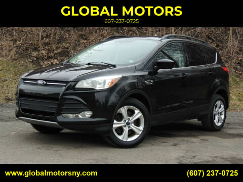 2016 Ford Escape for sale at GLOBAL MOTORS in Binghamton NY