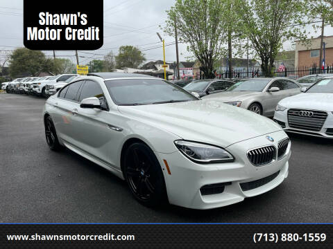 2016 BMW 6 Series for sale at Shawn's Motor Credit in Houston TX