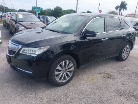 2014 Acura MDX for sale at P S AUTO ENTERPRISES INC in Miramar FL