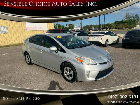 2015 Toyota Prius for sale at Sensible Choice Auto Sales, Inc. in Longwood FL