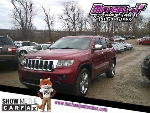 2012 Jeep Grand Cherokee for sale at MICHAEL J'S AUTO SALES in Cleves OH